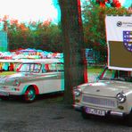 Trabant Treffen in Aarau 2012 - Anaglyphen