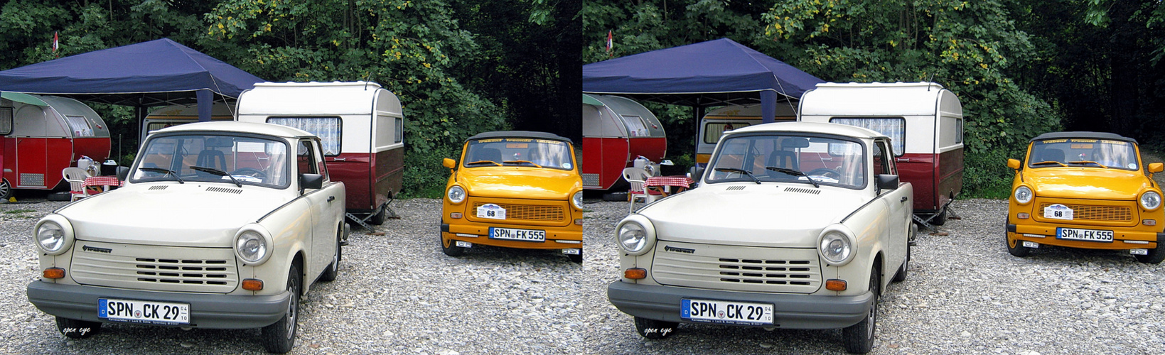  Trabant Treffen in Aarau 2012 - Kreuzblick Stereos