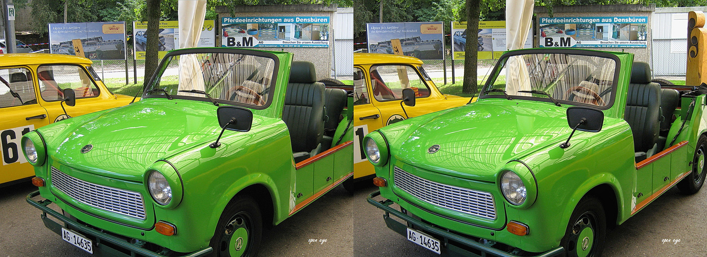 Trabant Treffen in Aarau 2012 - Kreuzblick Stereos