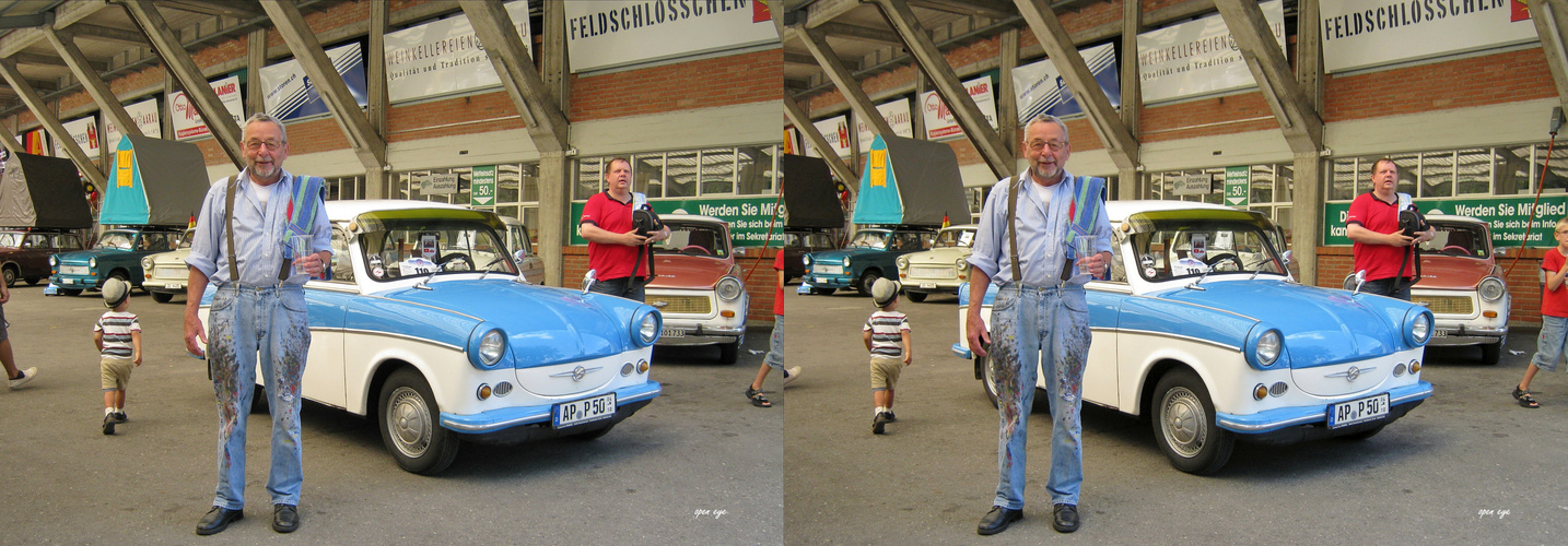  Trabant Treffen in Aarau 2012 - Kreuzblick Stereos