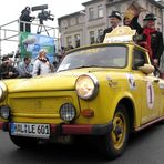 Trabbi-D-Rolf Becker auf dem Karneval in Köthen