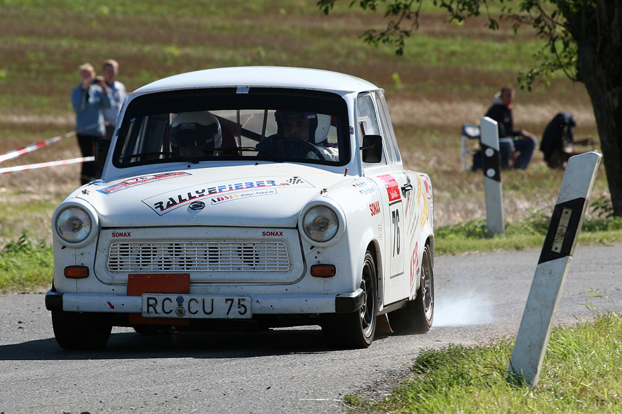 Trabbi-Power bei der DMV Thüringen Rallye