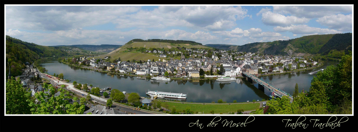 Traben-Trarbach von der Grevenburg