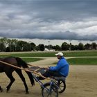 Traber Training unter der Arcus Wolke