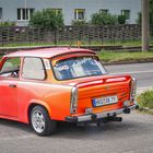 Trabi mit Flip-Flop-Lackierung