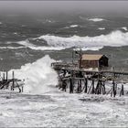 Trabocchi und eine stürmische See