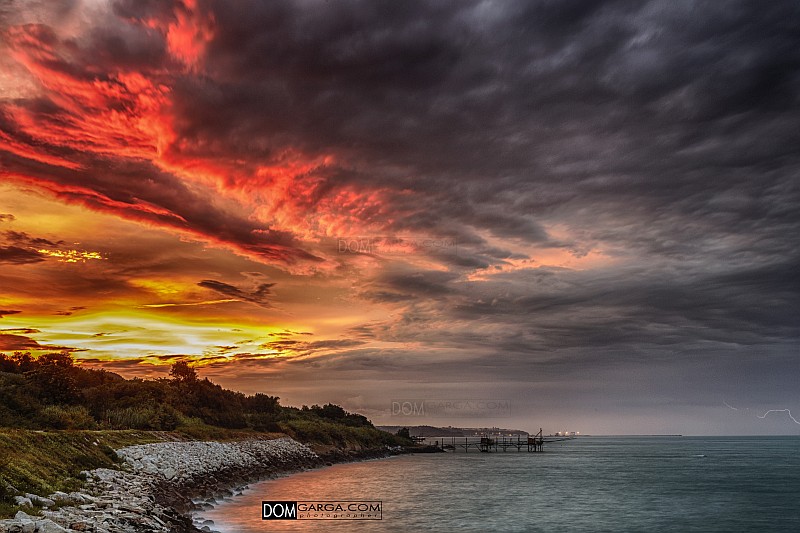 Trabocco after Storm