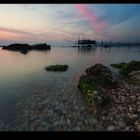 Trabocco all'aurora