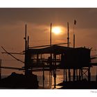 Trabocco in controluce