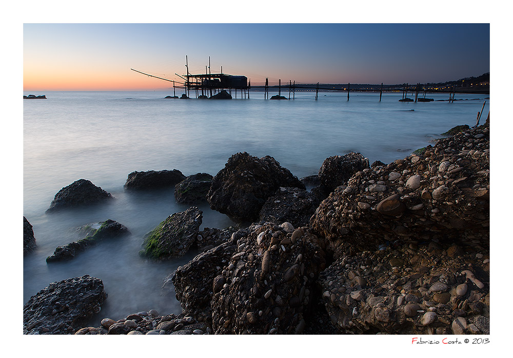 Trabocco senza pesce....d'Aprile