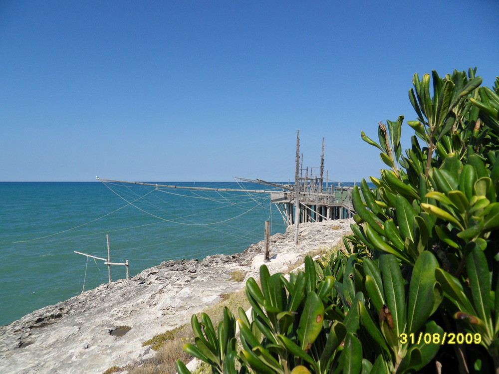 Trabucco in Apulien