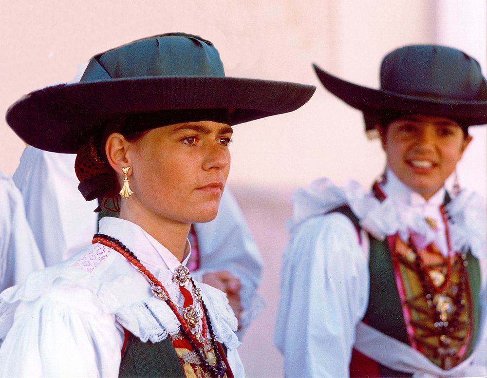 Tracht im Grödnertal