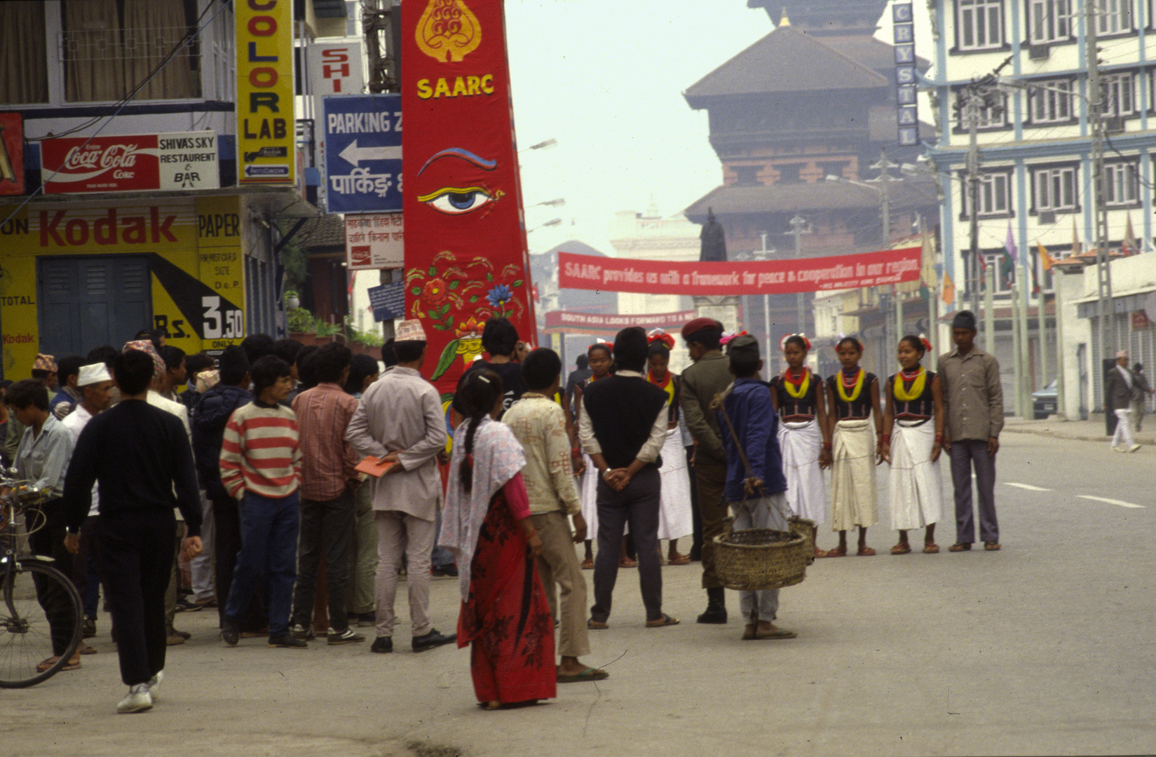 Trachtengruppe Nepal.