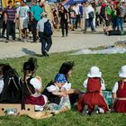 Trachtenmädchen am eidg. Schwingfest