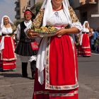 Trachtenumzug in Sardinien Matrimonio Salagina in Cagliari Sardinien 3