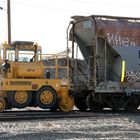 "Trackmobile ready to pull Graincars..."