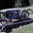 Tracteur d'une autre époque.