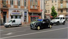 Traction-Avant im Stadtverkehr...