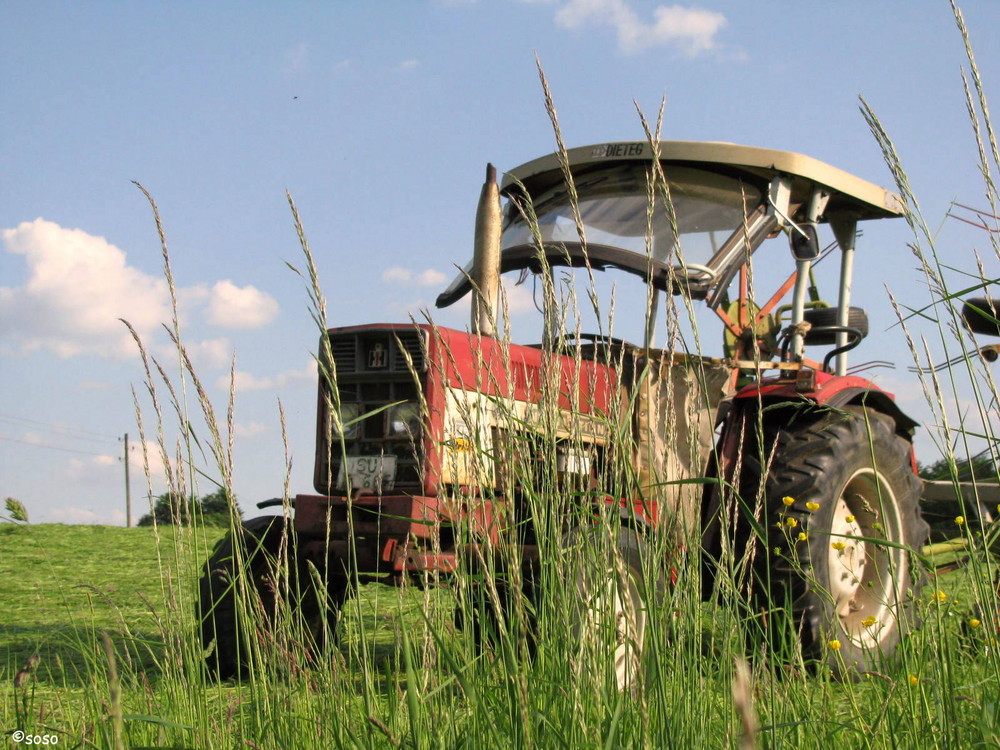 Tractor forgotten