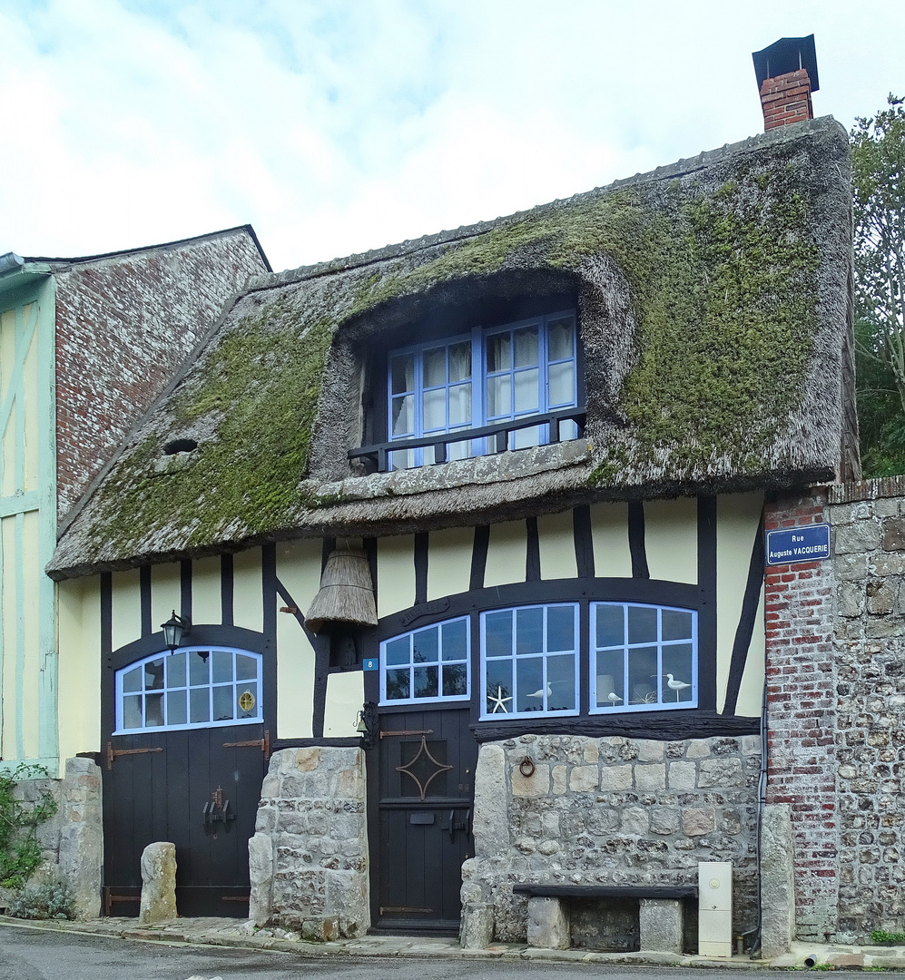 Tradionelles Haus in der Haute-Normandie