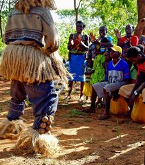 Traditional celebration in south Angola