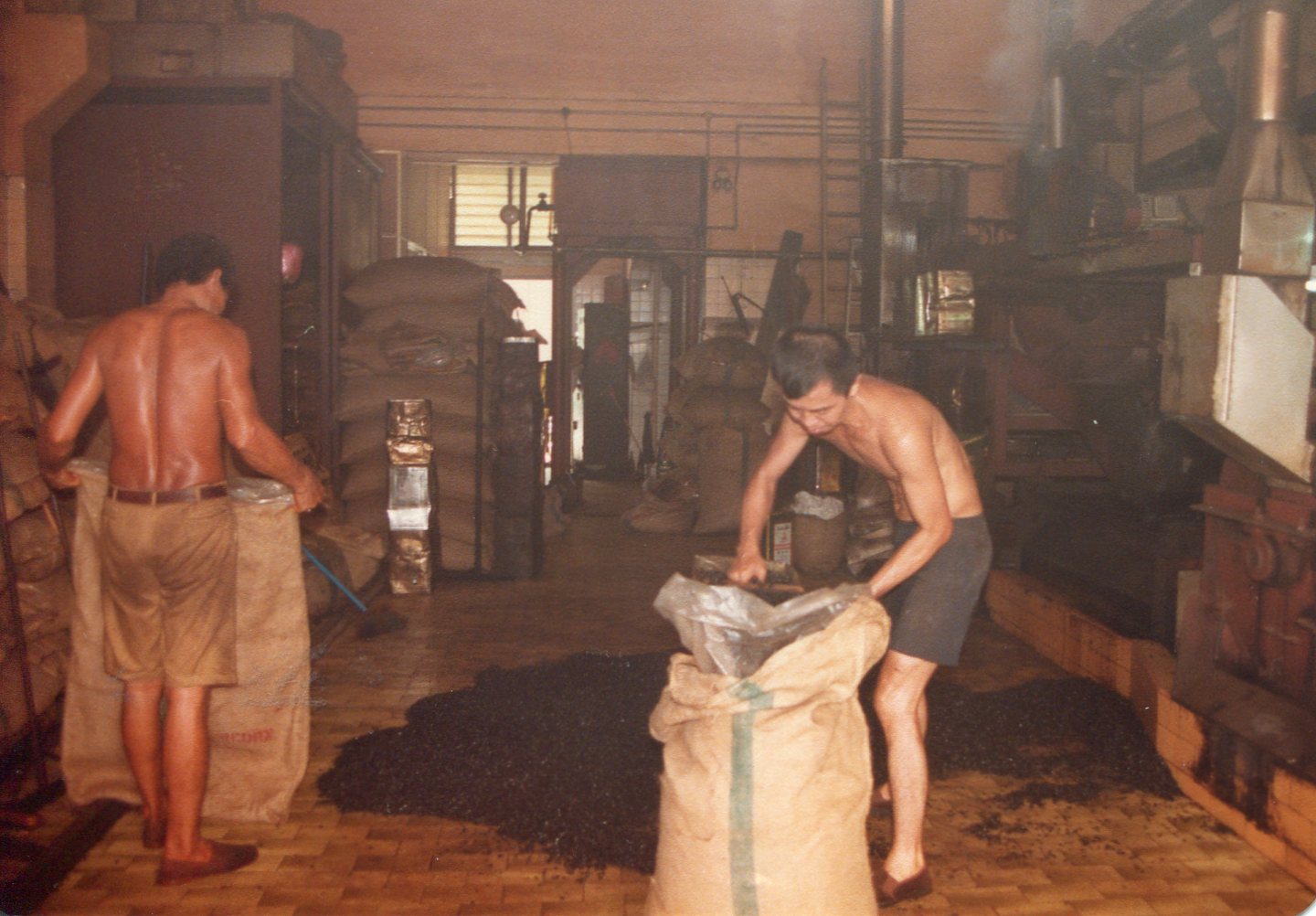 Traditional Coffee Roasting in Singapore