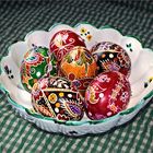 Traditional easter eggs from Hungary