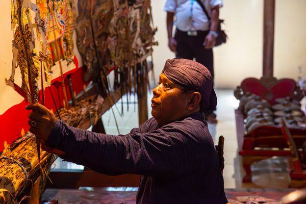 Traditional Indonesian Shadow Puppet Theater-2