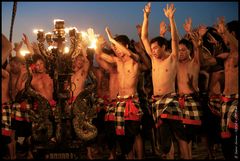 Traditional Kecak Dance in Bali, Indonesia