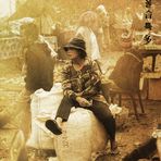 Traditional Market in North Sumatera