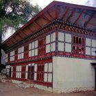 Traditionally Bhutanese house in Thimphu