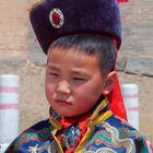 Traditionel Mongol portrait