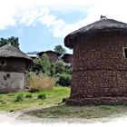 traditionelle Behausungen in Lalibela.......................