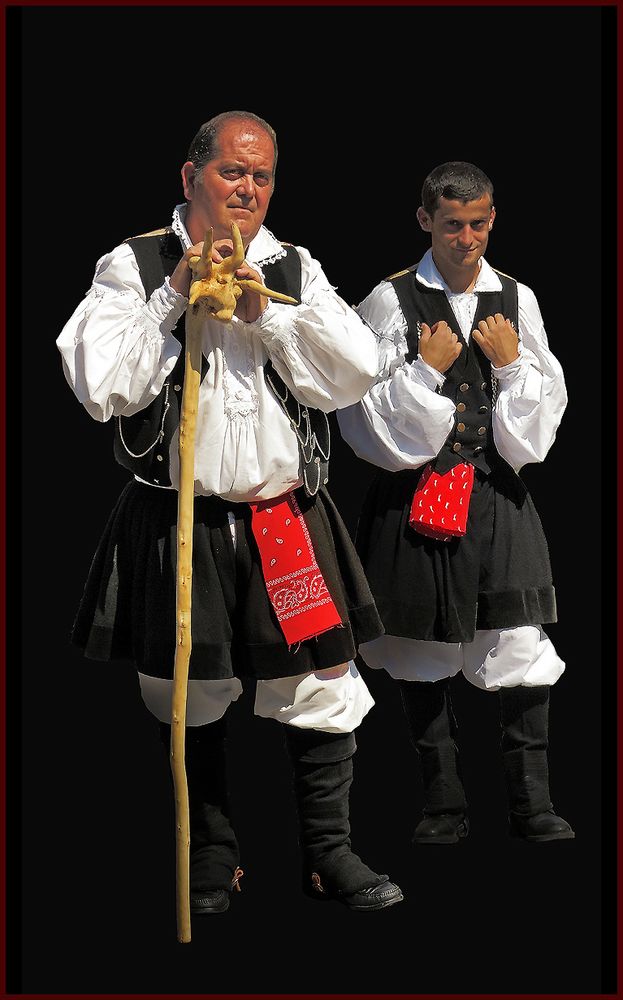 Traditionelle sardische Tracht … / Costumi tradizionali sardi … (2)