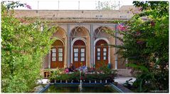 traditionelle Unterkunft in Yazd.............