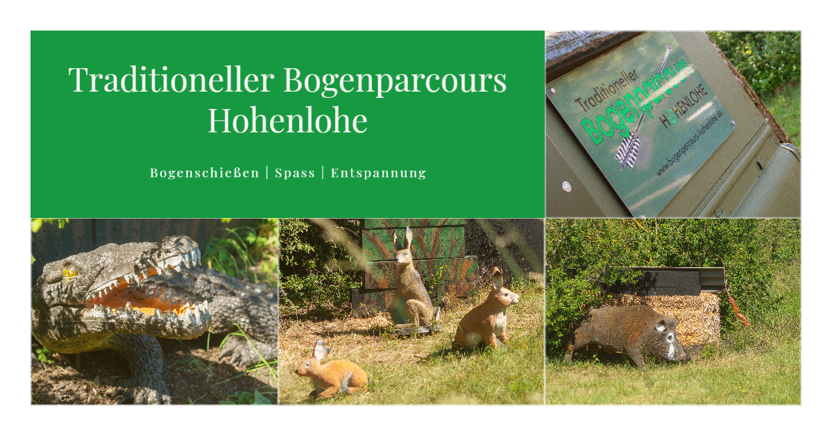 Traditioneller Bogenparcours Hohenlohe