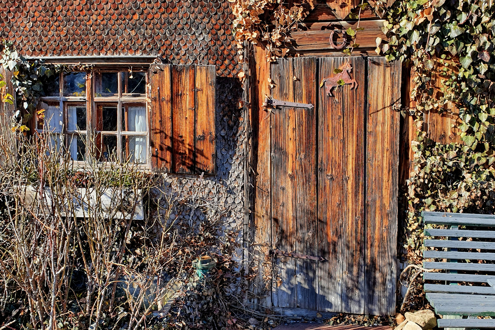 Traditioneller Holzbau