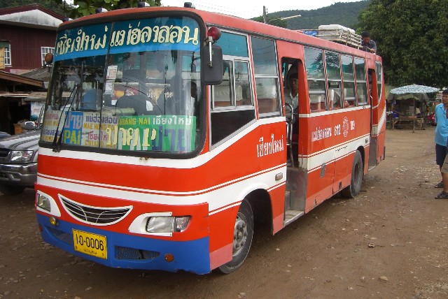 Traditioneller Thai Bus