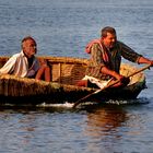 Traditionelles Boot in Hampi