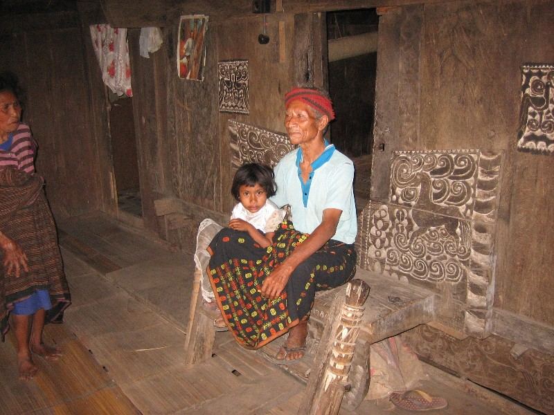 Traditionelles Dorf bei Bajawa/Flores/Indonesien