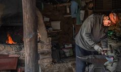 Traditionelles Handwerk in Nagan Südkorea