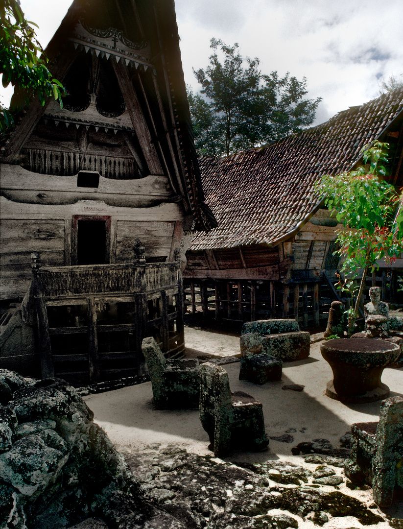 Traditionelles Haus der Toba Batak