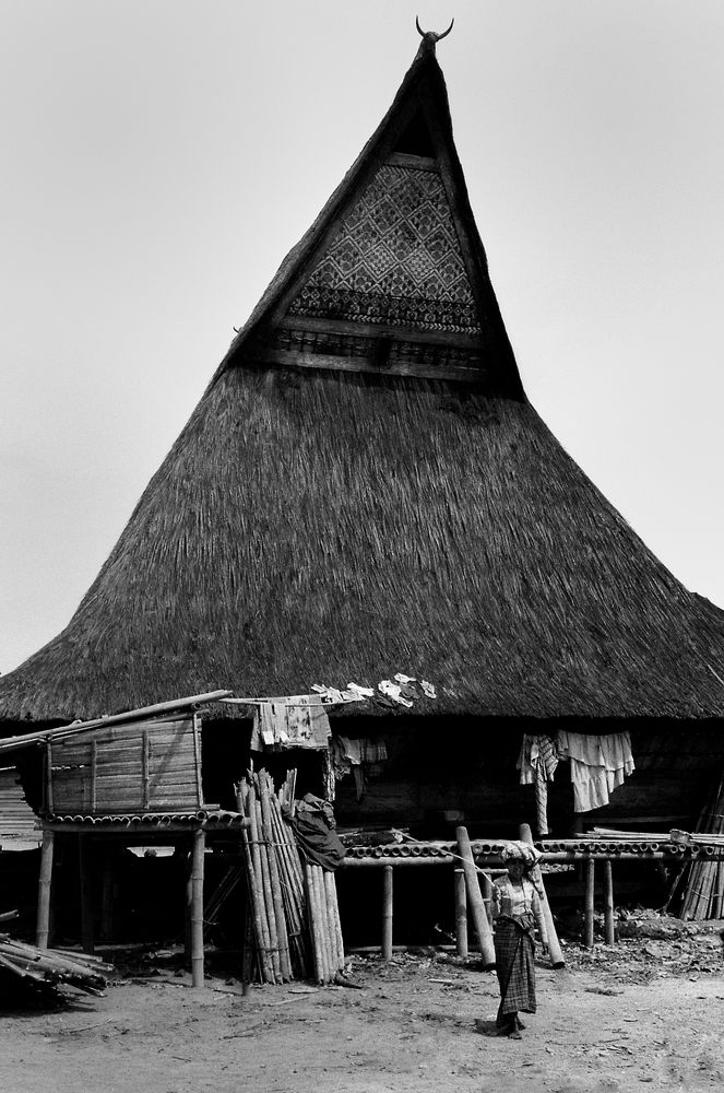 Traditionelles Karo Batak Haus, Sumatra