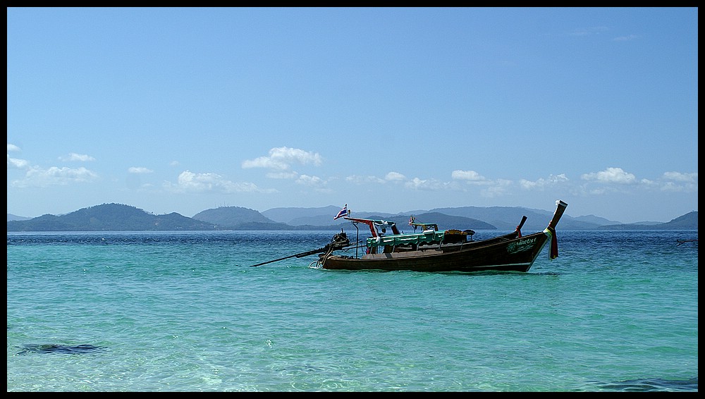 Traditionelles Thai-Boot