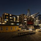 Traditionsschiffhafen bei der Elbphilharmonie