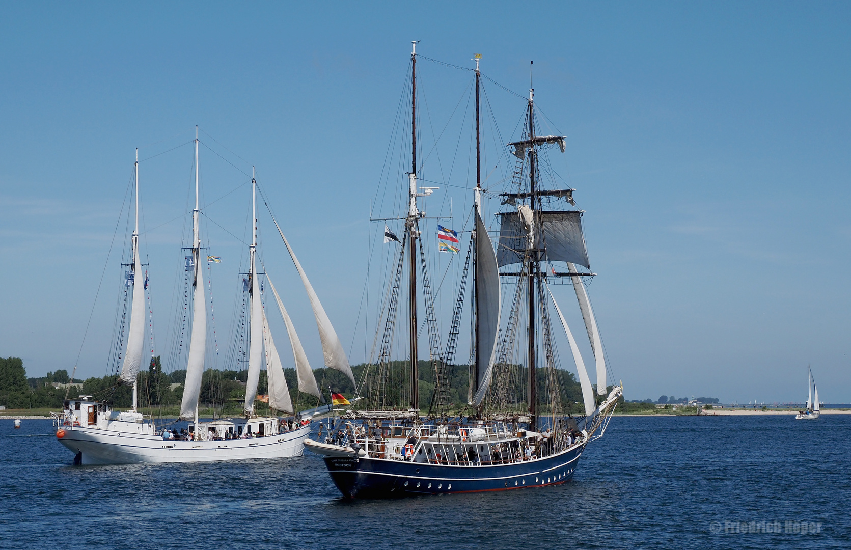 Traditionssegler auf der Kieler Woche