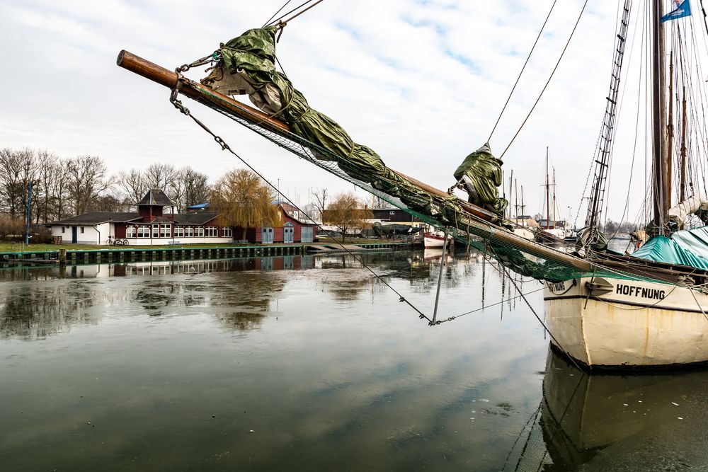 Traditionssegler im Museumshafen Greifswald  