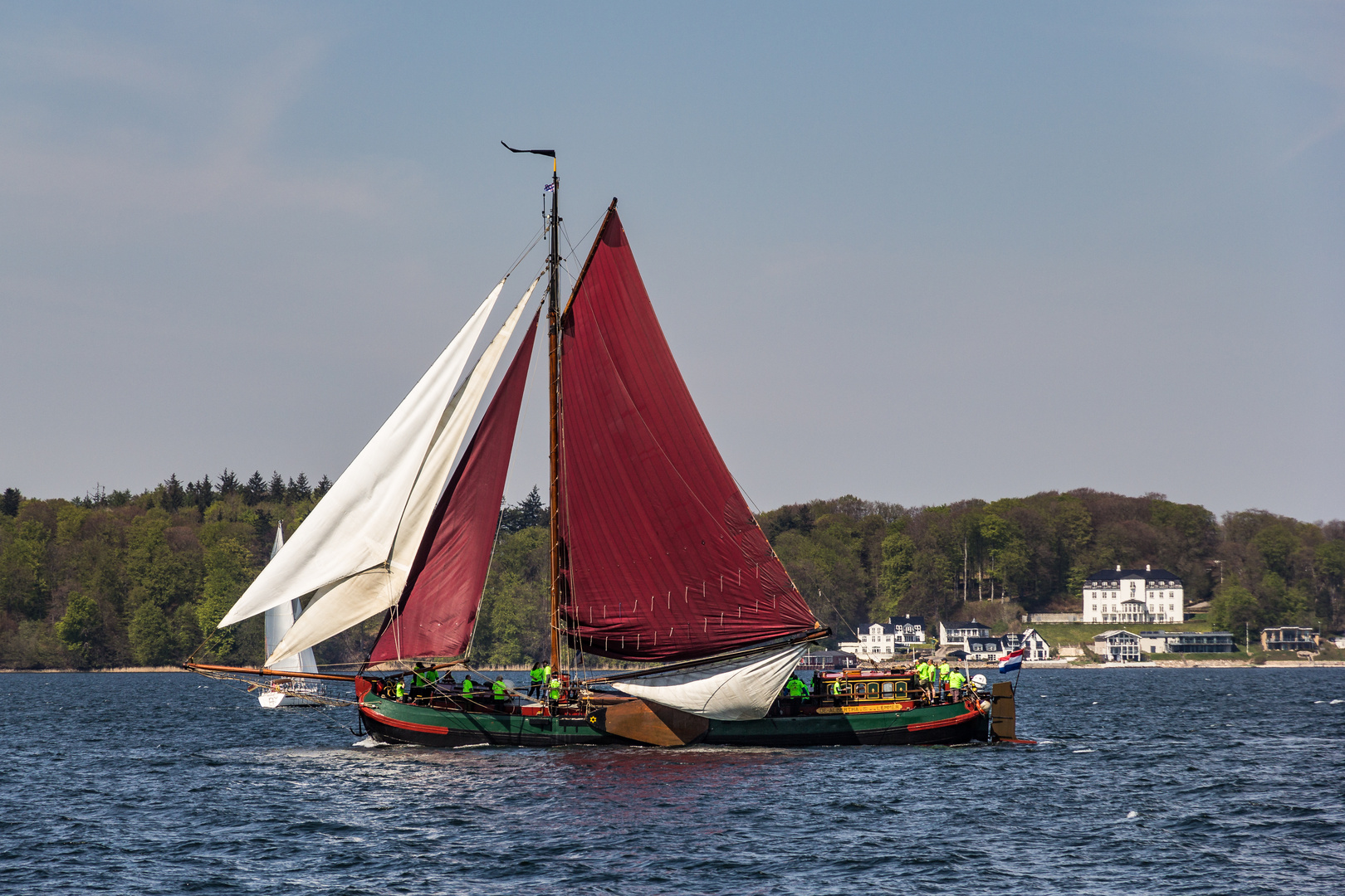 Traditionssegler während der Rumregatta