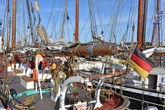 Traditionssegler zur Hanse Sail 2019 in Rostock