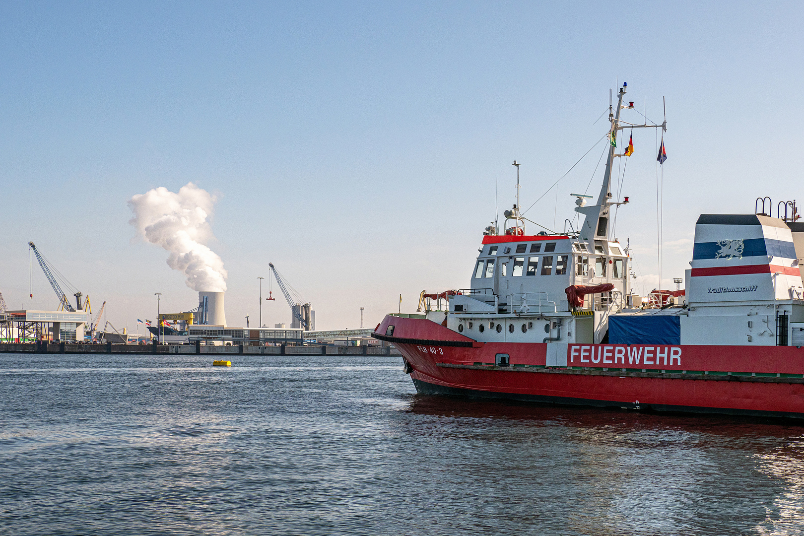 Traditionsverein hält Feuerlöschboot FLB 40-3 seetüchtig